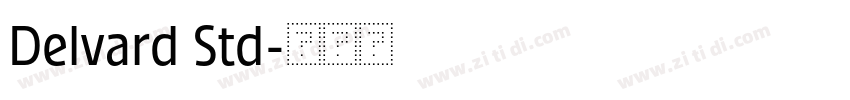 Delvard Std字体转换 Delvard Std字体转换
